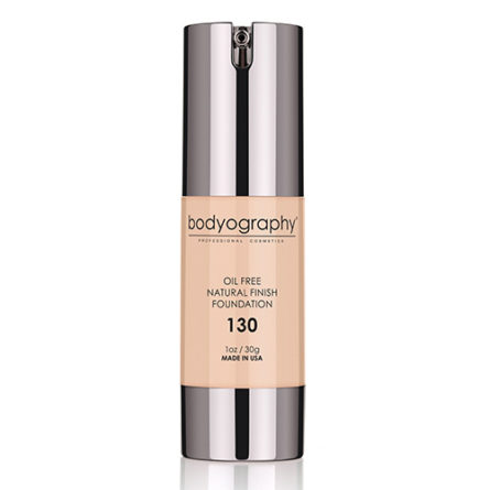 Bodyography Oil Free Natural Finish Foundation Light/Med 130