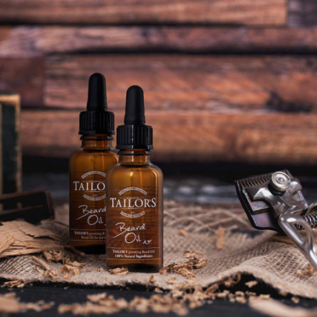 TAILOR’S Beard Oil Bold Sophistication & TAILOR’S Beard Oil Natural